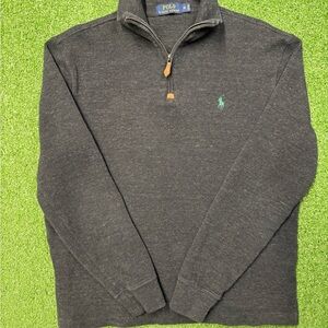 Polo Ralph Lauren Dark Gray Quarter-Zip Pullover